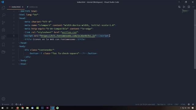 Como Poner Iconos Personalizados en tu Página Web con FontAwesome 5 (Actualizado) смотреть онлайн