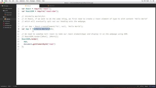 Lecture 8 - JSX смотреть онлайн