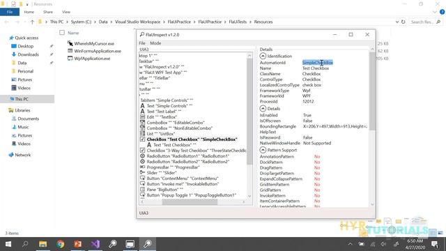 P18 - Accessing Standard UIA Properties using FlaUI | Windows Automation | FlaUI | смотреть онлайн