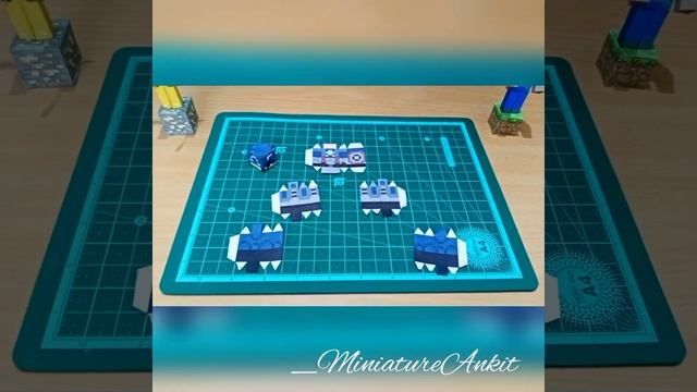 Captain America Minecraft Character From Paper Printable Very Easy #shorts #short Marvel Avengers смотреть онлайн