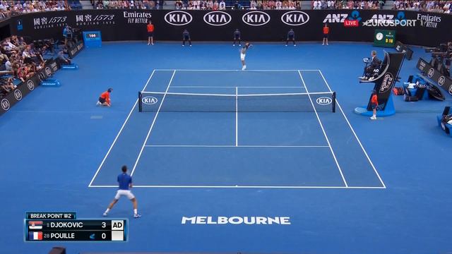 Джокович Н Пуйе Л сет 1 смотреть онлайн