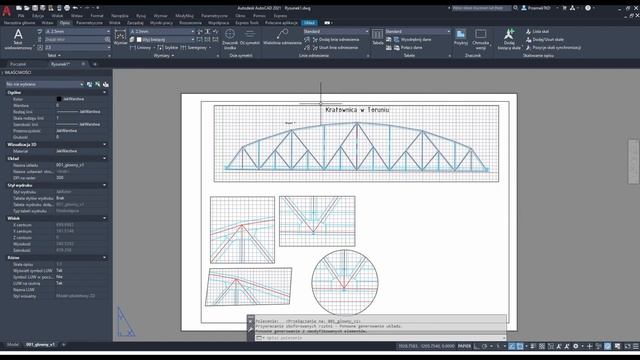 AutoCAD 2020 - Laboratorium 10 - Wydruk z obszaru papieru. Skala opisu смотреть онлайн