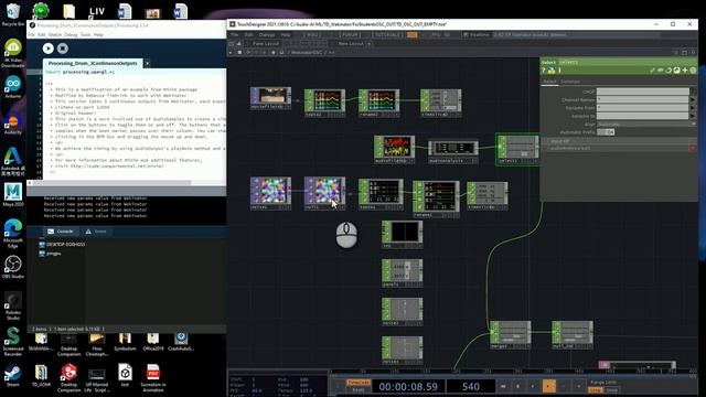 How to connect TouchDesigner as a real-time Input processing application with Wekinator смотреть онлайн