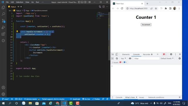 Event Trong Reactjs| React Component смотреть онлайн