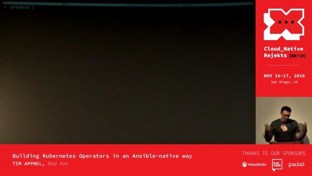 Building Kubernetes Operators in an Ansible-native way - Tim Appnel, Red Hat смотреть онлайн