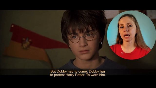 Английский на слух - First meeting with Dobby. Скажи "ДА" фильмам без субтитров! смотреть онлайн