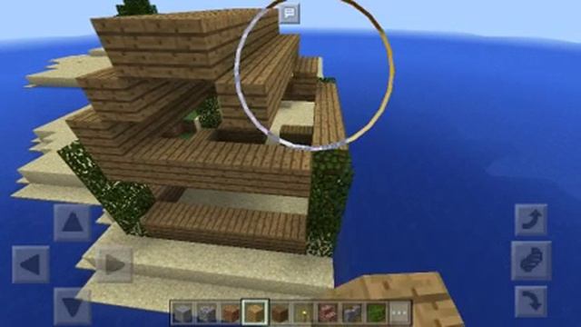 Как построить дом в майнкрафт на телефоне смотреть онлайн