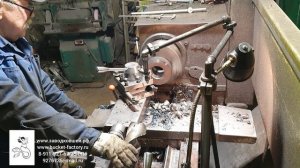 Токарные работы. Работа на токарном станке. Изготовление втулки. ЗАВОД КОВШЕЙ / Lathe work