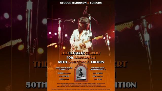 George Harrison And Friends - Wah Wah (Live, Concert For Bangladesh,1971)