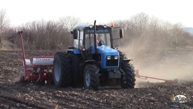 Мтз 1221.2 тропик,Мтз 952.2,Мтз 1025 и Кировец К701 посев подсолнуха и культивирование *трейлер* смотреть онлайн
