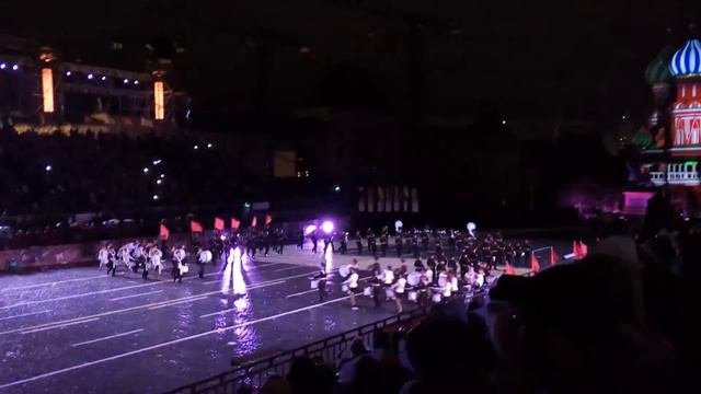 Спасская башня 2015. Суворовское училище.