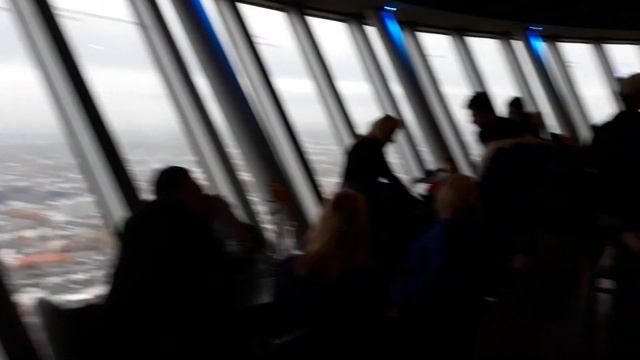 Düsseldorf Rheinturm 360° view 17/11/19' смотреть онлайн