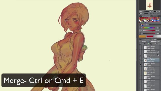 PAINTING / Ada Wong / RESIDENT EVIL 2 смотреть онлайн