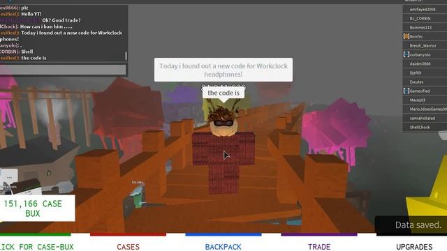 [EXPIRED] ROBLOX Case Clicker - Code for Workclock Headphones! смотреть онлайн