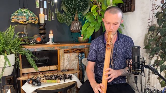 Live Shamanic Trance Meditation - Shamans Eye - Hypnotic Drum & Native American Style Flute Looping