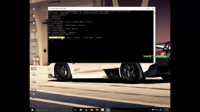 Python Programming Language in Urdu and Hindi Tutorials Set and Dictionaries смотреть онлайн