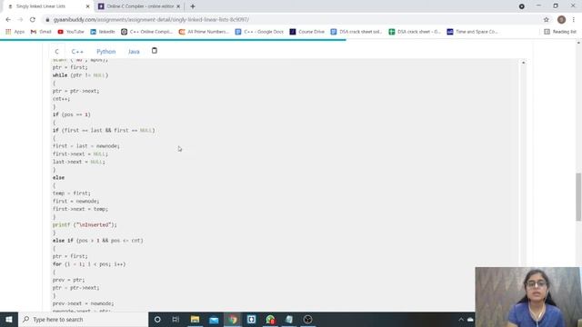 Create a linked list and implement operations on it to Insert, Delete, Reverse, Order, Display, etc смотреть онлайн