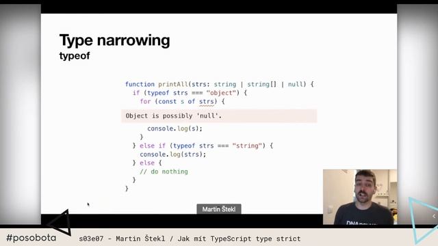 Martin Štekl - Jak mít TypeScript type strict смотреть онлайн