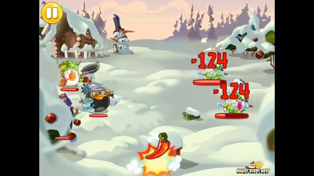 Angry Birds Epic Winter Wonderland Level 2 Walkthrough смотреть онлайн