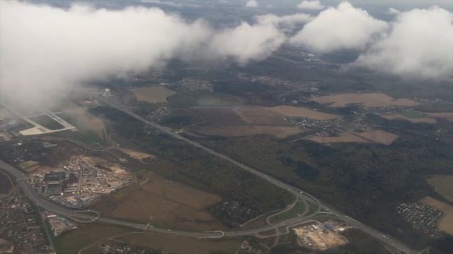 Взлет с аэропорта Внуково | Авиарейс Москва-Ларнака | Авиакомпания Трансаэро смотреть онлайн