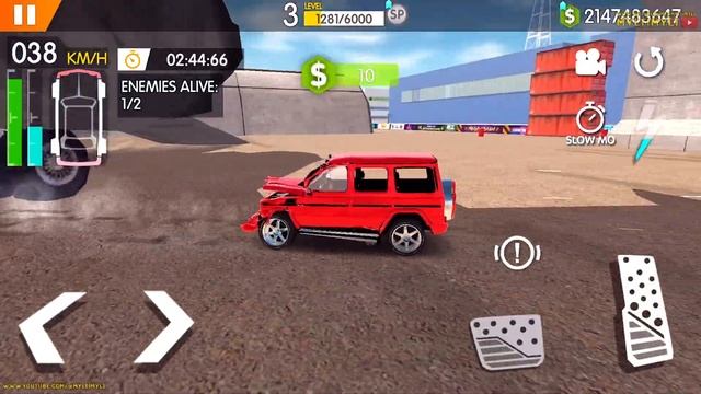 Real Car Crash Demolition Derby - Extreme Car Mercedes G Wagon Racing 3D - Android GamePlay смотреть онлайн