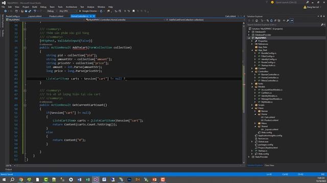 Tự học ASP.NET MVC 5 - Bài 10 - Cách làm Shoping Cart cho website bán hàng смотреть онлайн