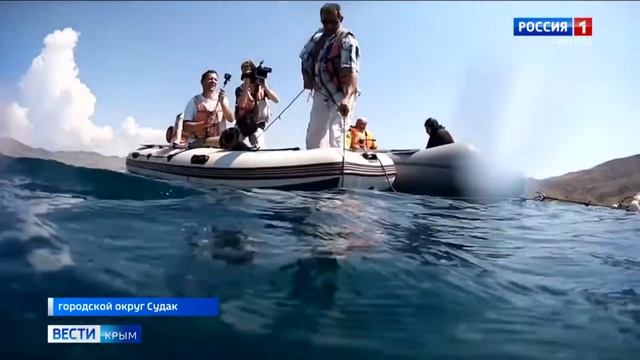 В Судаке появился новый арт-объект для дайверов смотреть онлайн
