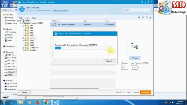 Cara Mengembalikan Data Sudah Diformat, Dihapus, Recovery Data FlasDisk, Hardisk - Baca Deskripsi Y смотреть онлайн