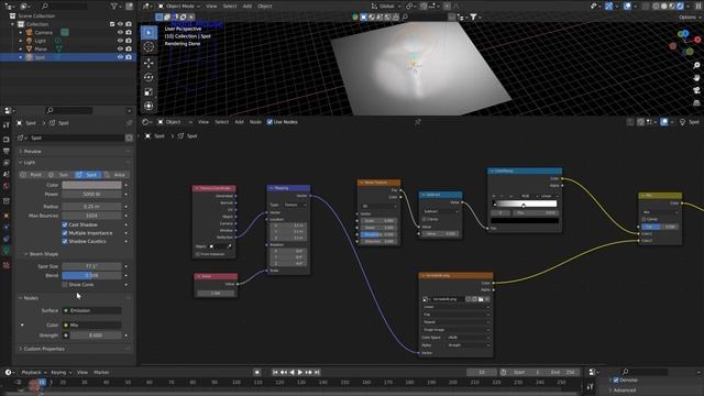 Blender 3.3 Use Nodes to make light textures смотреть онлайн