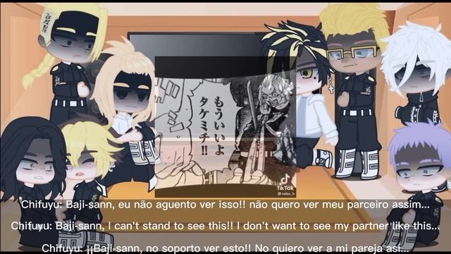 • Tokyo Revengers react to Takemichi// Takemichi's death• Spoiler chapter 275 смотреть онлайн