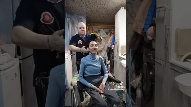 Катя+Костя ❤️у Катюши рассеянный склероз уже 24 года ,мы всегда вместе ❤️всегда рядом 💋🙏 смотреть онлайн
