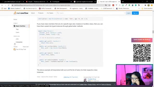 Live Coding CRUD Node.js + Angular + PostGreSQL - Dia 11 смотреть онлайн