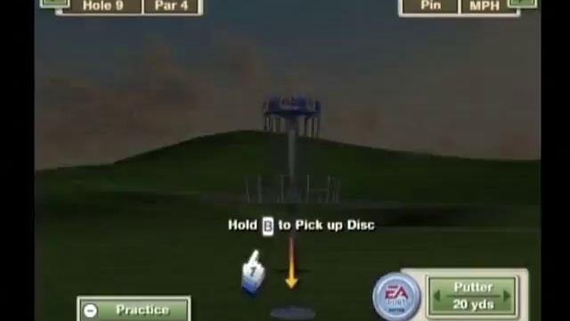 Tiger Woods PGA Tour 10 Wii - Disc Golf 18 holes in 6:05 смотреть онлайн