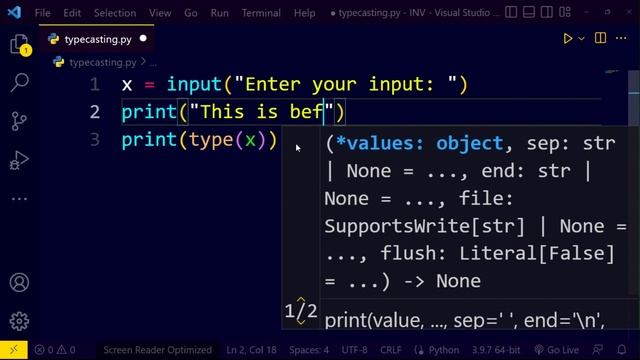 #4. Type Conversion in Python #python смотреть онлайн