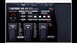 ВСЯ ПРАВДА О BOSS ME-25