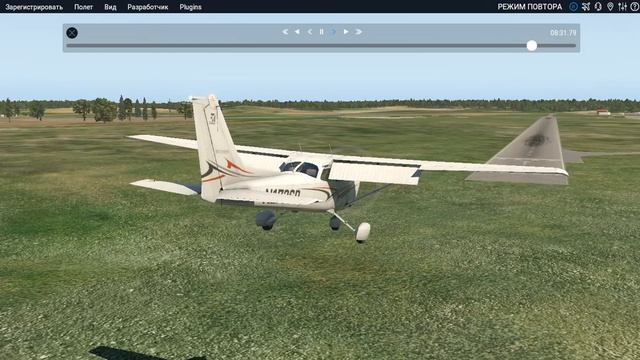 Учебный фильм - Посадка. Cessna 172S смотреть онлайн