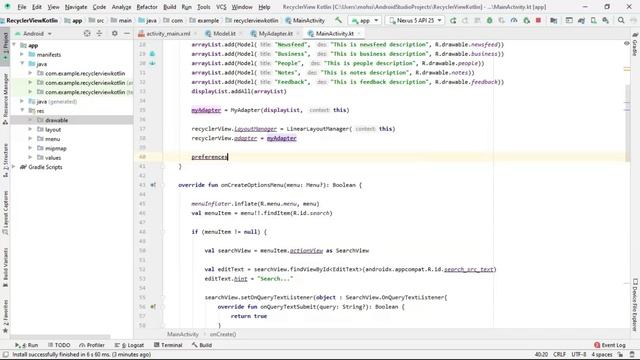 Recyclerview Sorting with SharedPreferences android kotlin - Part 4 смотреть онлайн