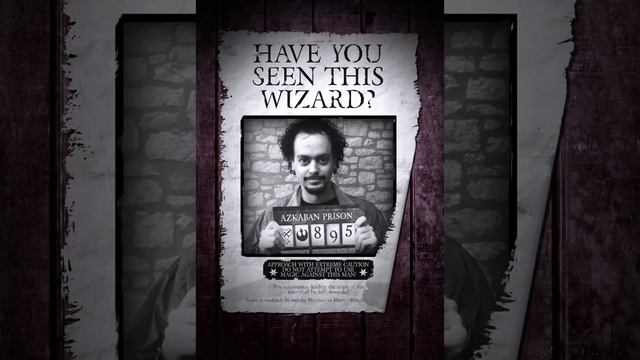 Harry Potter Azkaban Wanted Poster смотреть онлайн