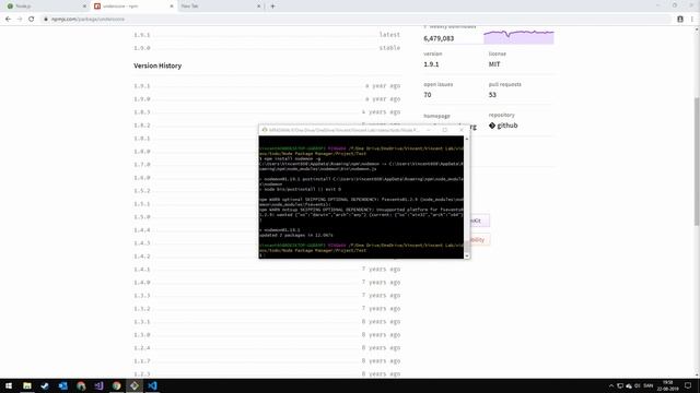 Node Package Manager смотреть онлайн