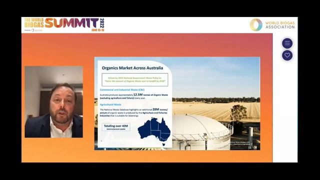 World Biogas Summit 2022 - Optimising organic wastes from farm to fork (Delorean Corporation) смотреть онлайн
