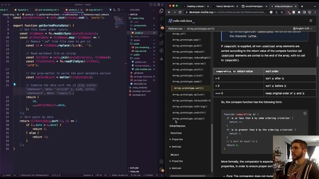 How To Use Pre-rendering and Data Fetching - a Next JS Tutorial смотреть онлайн