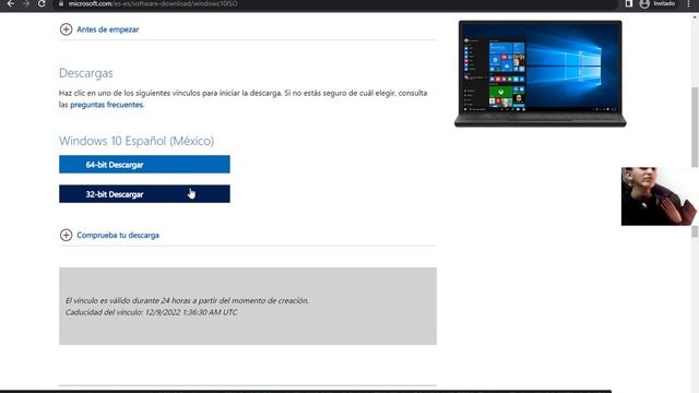 COMO DESCARGAR EL ARCHIVO ISO DE WINDOWS 10 DIRECTAMENTE DESDE MICROSOFT SIN LA HERRAMIENTA ✅ смотреть онлайн