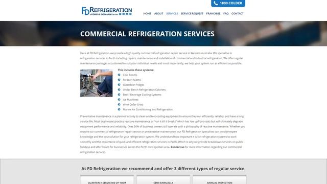FD Refrigeration Website Video смотреть онлайн