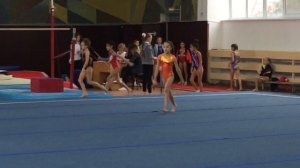 3 взрослый разряд по спортивной гимнастике. Солдатова Ксения