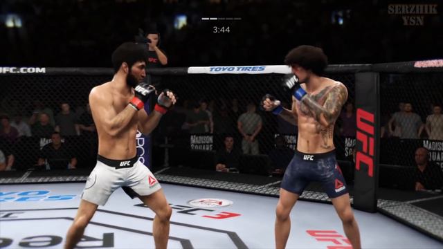UFC БОЙ Забит Магомедшарипов vs Шон О'Мэлли (com.vs com.) 3 steam kay смотреть онлайн