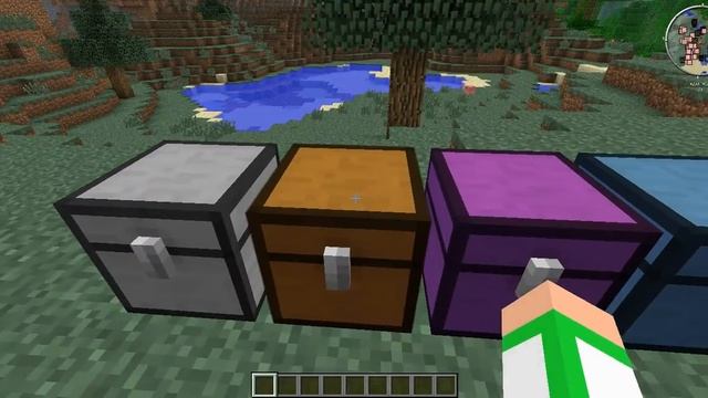 Minecraft/Обзор модов/15 "Разноцветные сундуки" (Colored Chests) смотреть онлайн