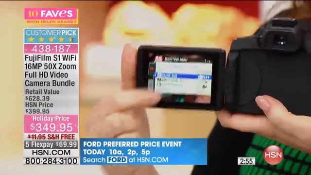 Fujifilm FinePix S1 16.4MP 50X Camera Bundle