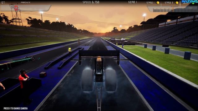Drag Battle Top Fuel | GamePlay PC смотреть онлайн