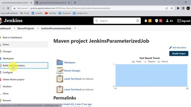 Jenkins Parameters | Jenkins Parameterized Build practical example| Build Jenkins Job with Paramete смотреть онлайн