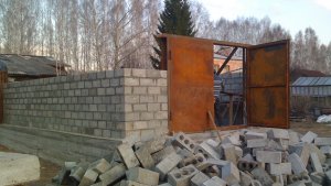 СТРОИМ ГАРАЖ ДЛЯ СЕБЯ